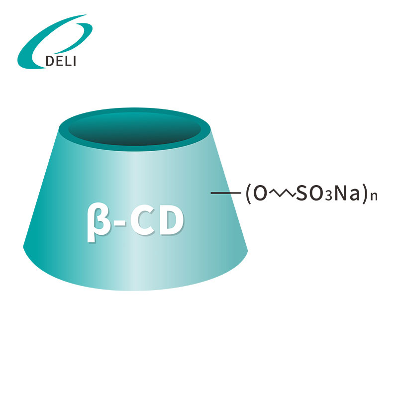 DMF Betadex Sulfobutyl ईथर सोडियम 182410-00-0